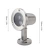 Pond Light 3W LED Stainless Steel IP68 Waterproof Energy Saving Submersible Spotlight For Fountain Underwater Pool