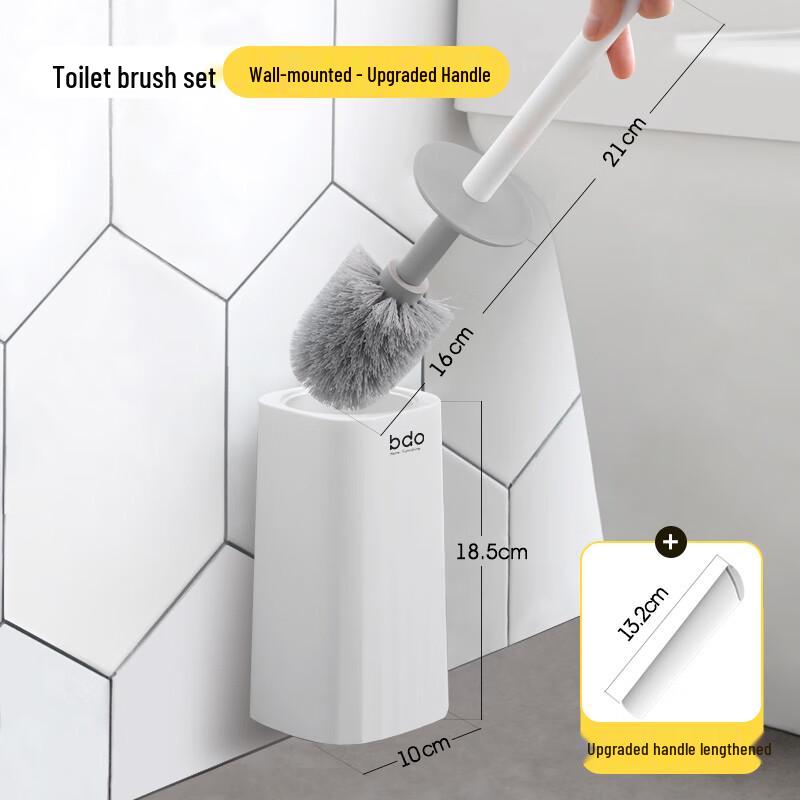 BDO Wave Pattern Wall-Mounted Toilet Brush