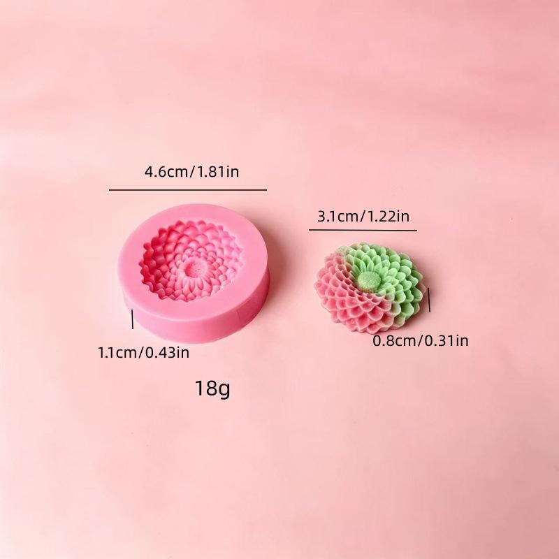 DIY Flower Silicone Mold for Handmade Fondant Cake Decorations