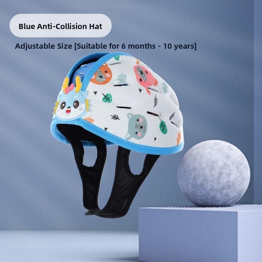 Breathable Baby Safety Hat Anti-Fall Head Protections Bonnet Infant Head Cushion Walking Education