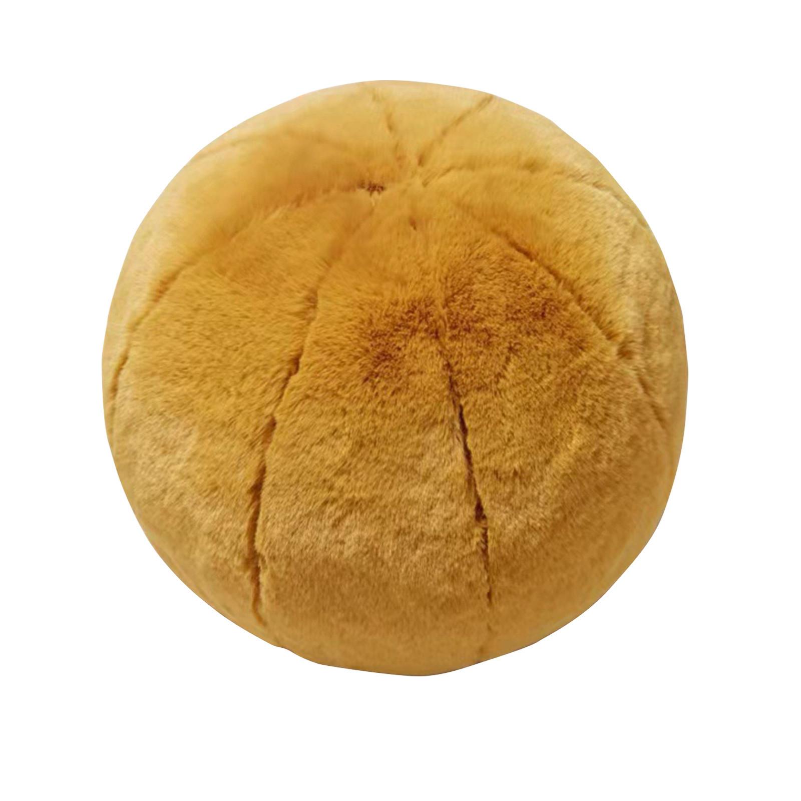 

Мінімалістична усміхнена баскетбольна подушка Диван Прикраса Подушка Дитяча плюшева іграшка Подарунок One Size жовтий