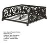 Table Napkin Holder with Windproof Arm Decor Hollow Design Fruit Weighted Large Capacity Outdoor