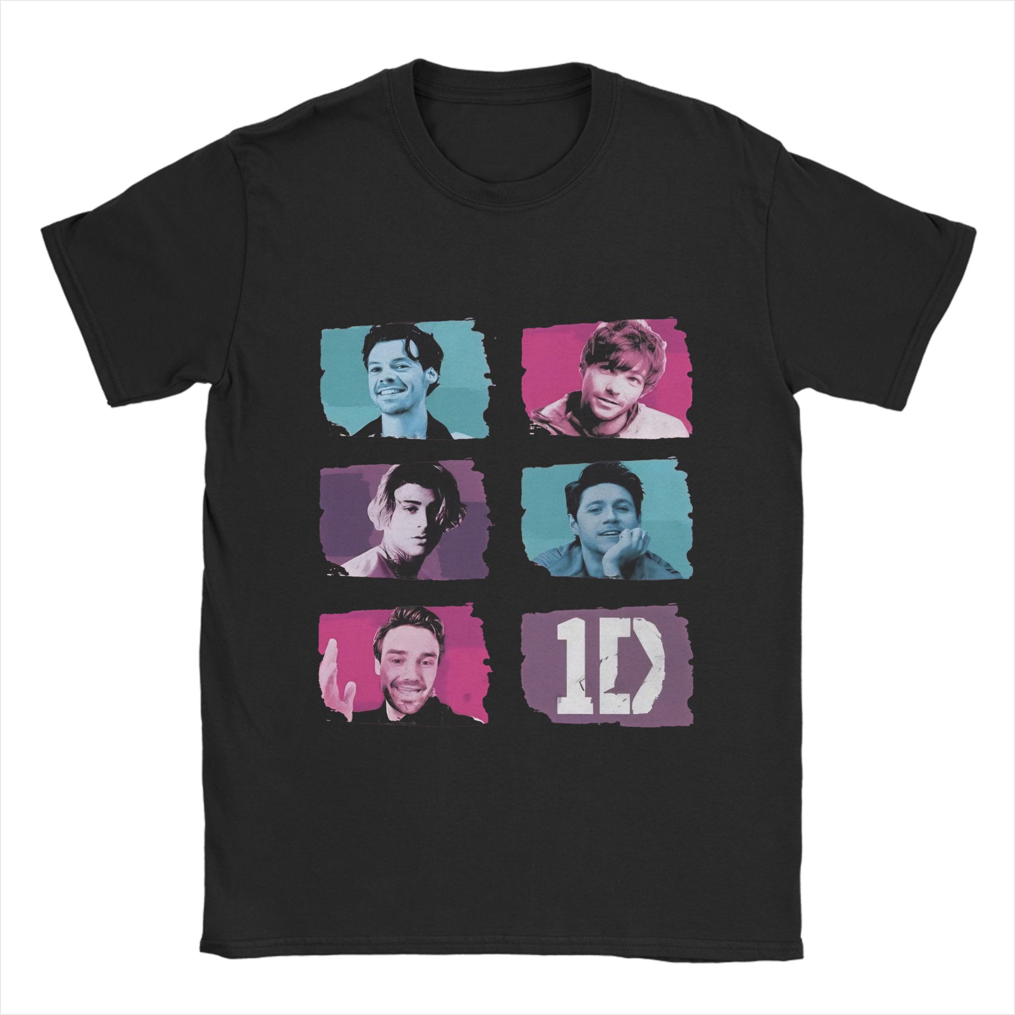 

Хлопковая футболка One Direction для мужчин, летняя уличная одежда, футболки с круглым вырезом, новинки, большие размеры, свободные топы S