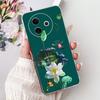 Hülle Für Vivo Y39 Y300i 5G Cover V2436 V2444A Neue Mode Blume Schmetterling Weiches Silikon Klare Hülle Für VivoY39 VivoY300i Funda