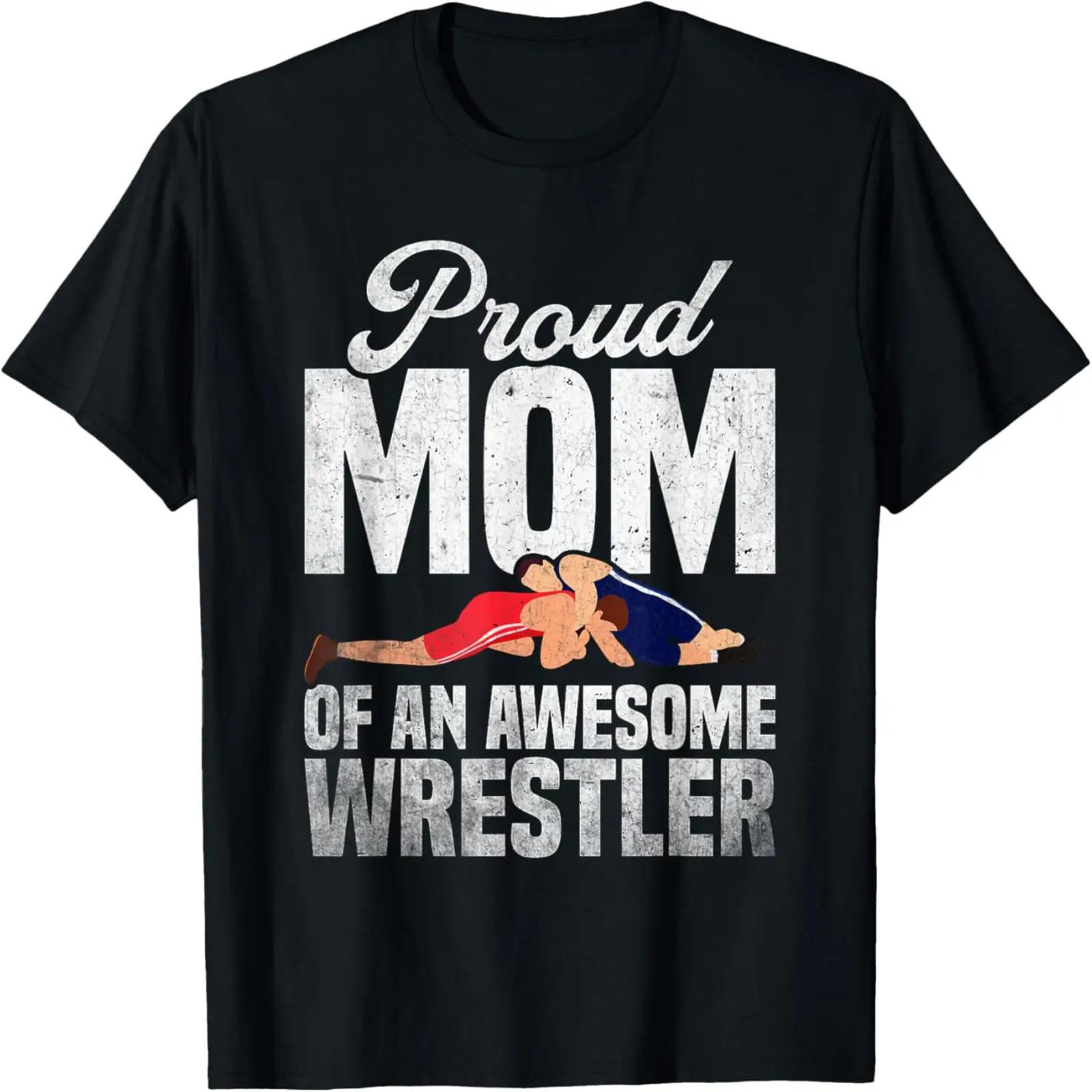 

Youth Wrestling Singlet Wrestler Accessories Wrestling Mom T-Shirt XXXXXL чорний