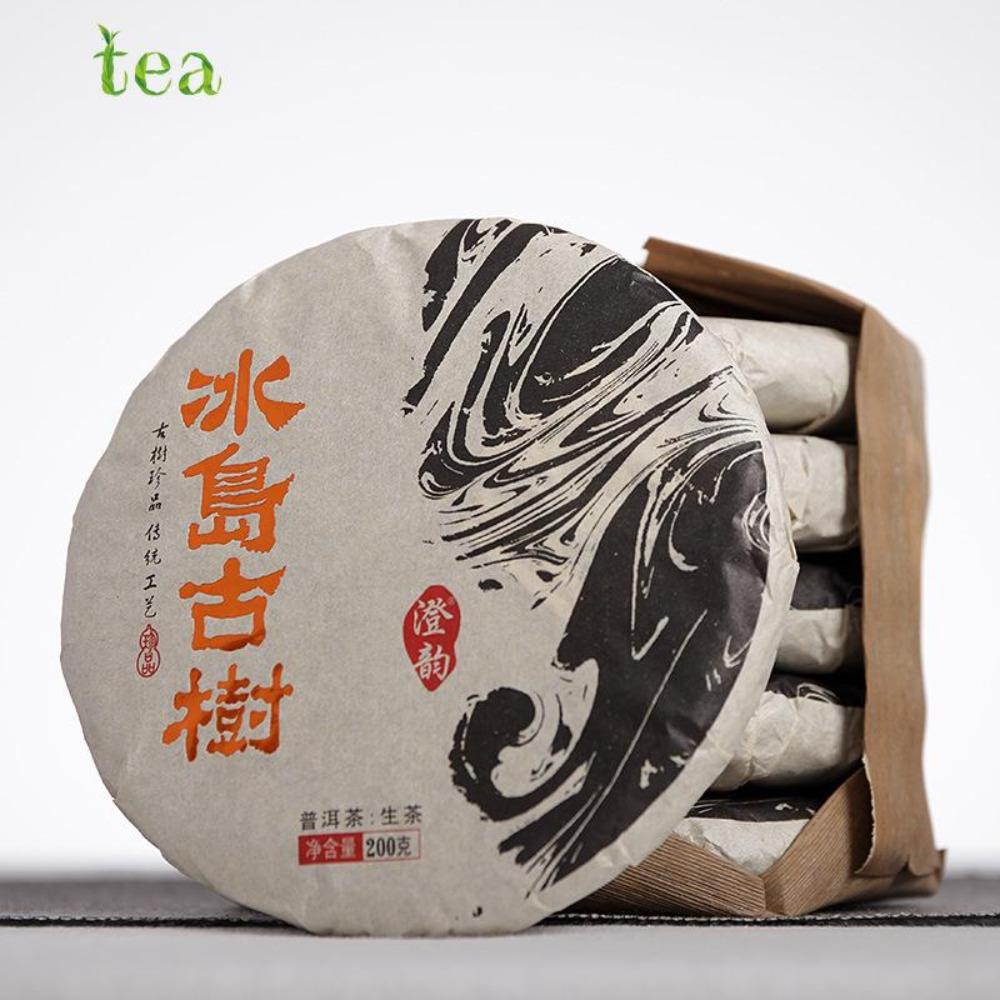2017 Yunnan Iceland Ancient Tree Raw Puer Tea Cake 200g
