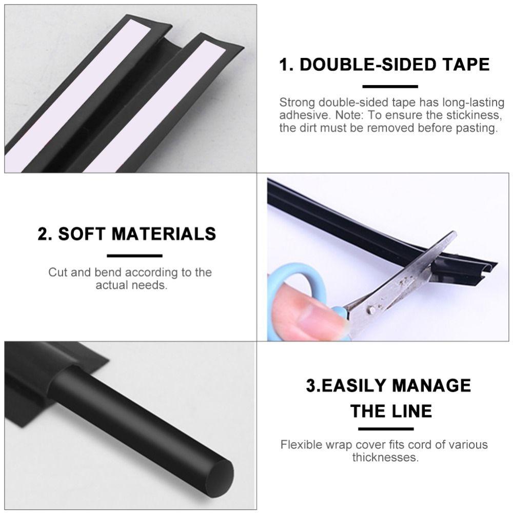Beam Clamp Car Interior Car Cable Protector Cable Line Sleeve Data Cable Organizer Car Wire Cover