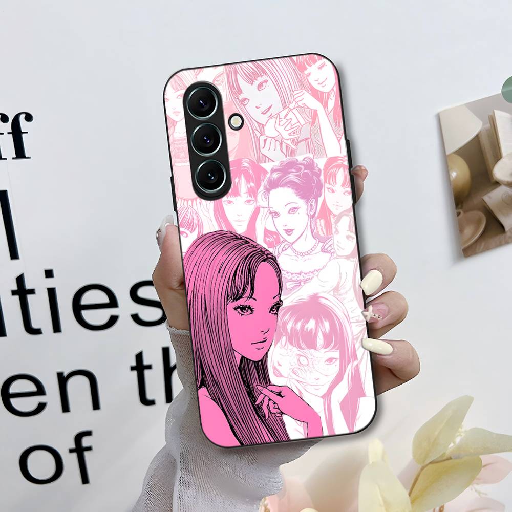 Junji Itos Tomies Phone Case For Samsung S 24 Fe 25 Ultra Plus 20 Lite 21 30 22 23 24 22 Ultra 5G Fundas