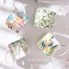 Octagonal Ceramic Cup, Mug, Coffee Cup, Household Water Cup, Couple Pair Cup, Birthday Gift, Wedding Opening Souvenir