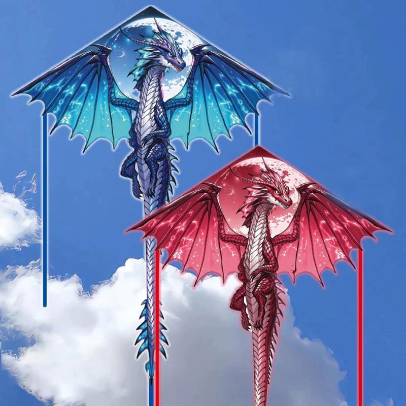 Velký dračí drak pro děti a dospělé Snadné létání Velký obrovský dračí drak Venkovní hračka Snadné létání draka Come Tail