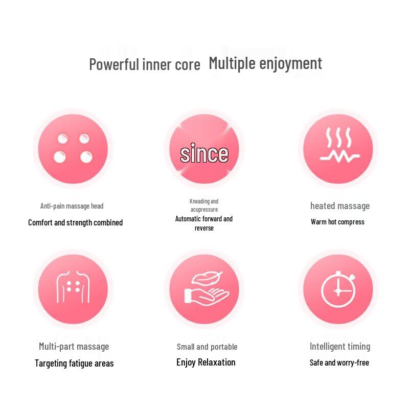 OGAWA OG-2101 Rechargeable Neck & Shoulder Massage Pillow