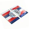 Multifunctional Decorative Glass Boards with Anchor Print 2x30x52 Cm