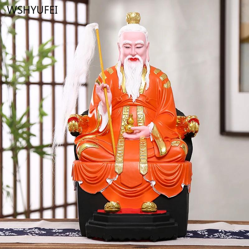 Home offering ornaments The statue of Tai Shang Lao Jun Yuanshi Lingbao Tianzun Buddha statue of TaiShang Lao Jun Taoist deities