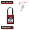 38mm Industrial Safety Padlock LOTO Lockout Nylon Engineering Shackle Personal Energy Lockout Direct Multiple Specifications 6