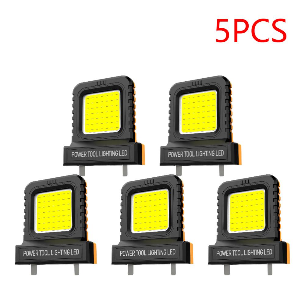 1/2/5Pcs 14W Mini Pocket Work Light Super Bright LED Spotlight 20V-21V Lithium Battery Power Tool Accessories for Car Repair