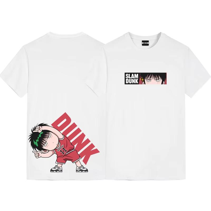 Dunk Master Cotton T-shirt Joint Name Around Short-sleeved Sakuragi Hanamichi Ryukawa Loose Basketball Shirt Ball Clothes