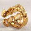 MamacitaSlay 316L Roestvrij Staal Zirconium Meerlaagse Open Ring Feest Waterdichte Sieraden Dames Charm Ring 2026 Hoge Kwaliteit Cadeau