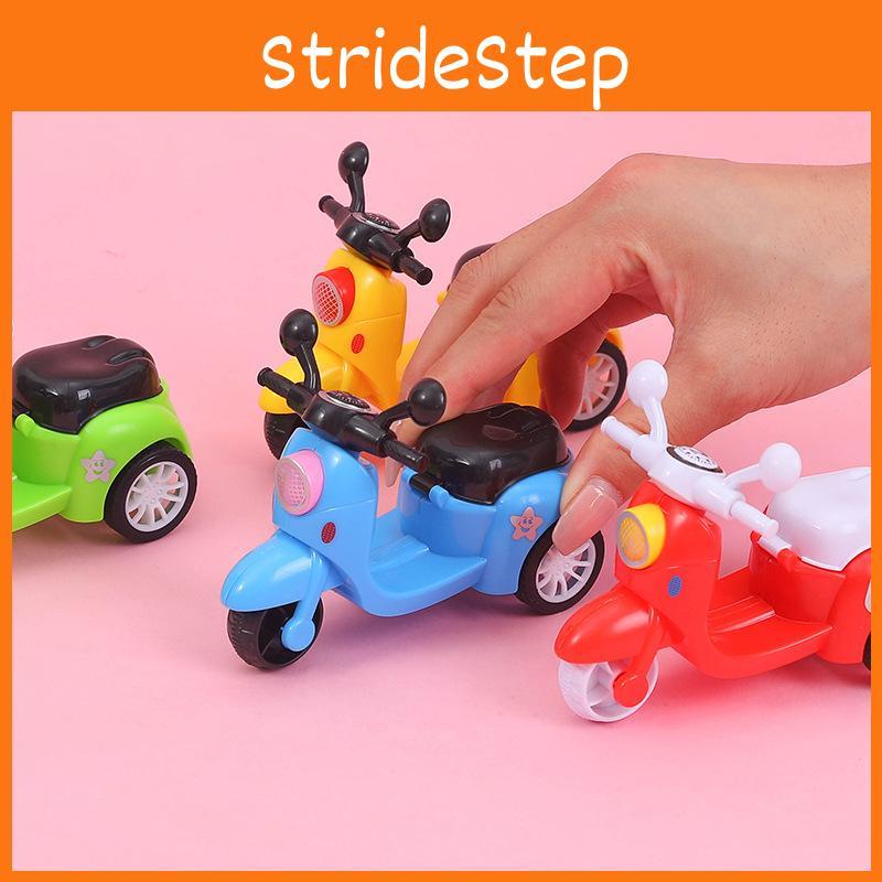 Inertial Mini Simulation Three Wheel Motorcycle Model Children Toy Gift For