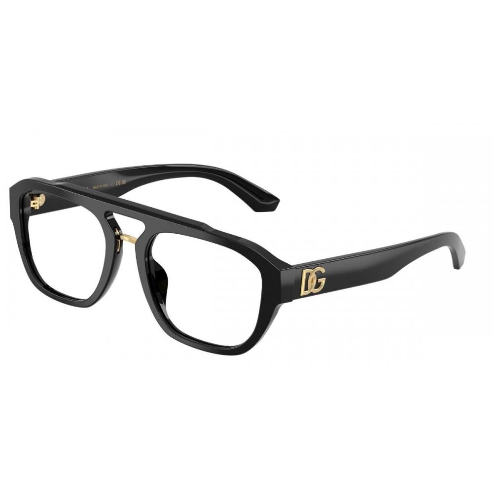 

Dolce Gabbana Men Eyeglasses Dg3415 501 Shiny Black/55-20-145