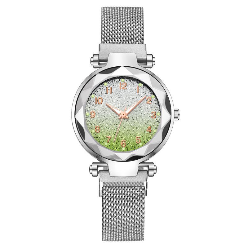 

Популярний новий цифровий жіночий годинник із магнітним ремінцем із поступовою зміною, модний кварцовий годинник