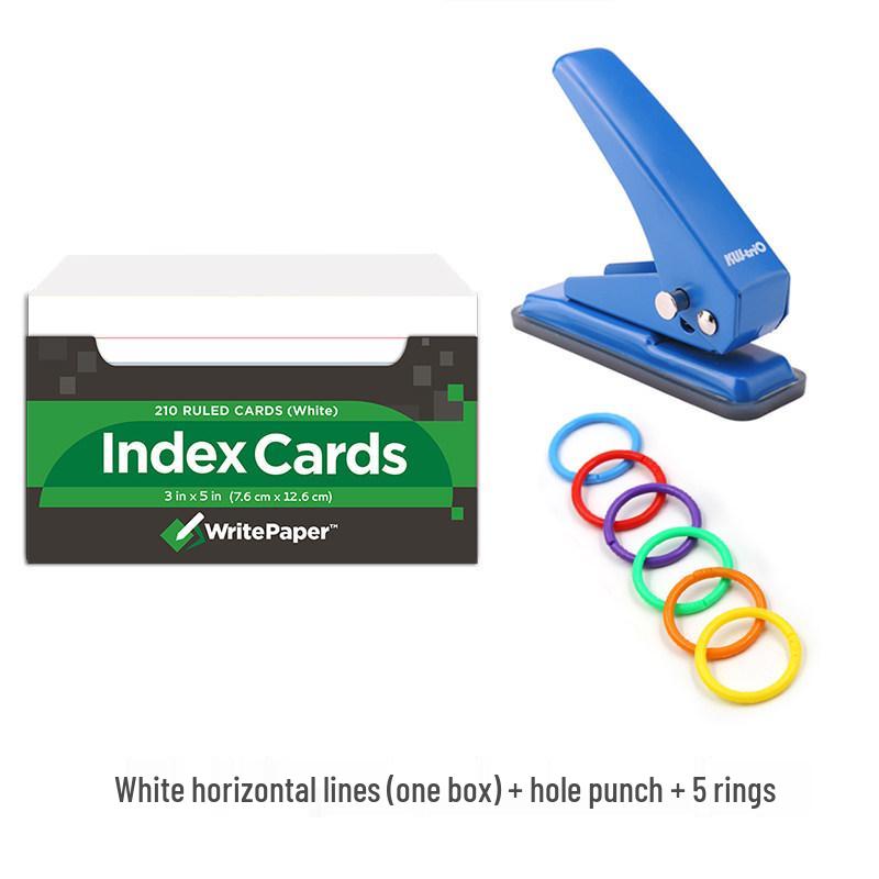 Kaisa Index Cards: Internet Celebrity Sticky Notes for Word Memory & Exam Prep