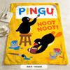 Pingu Penguin Office Nap Flannel Blanket High Definition Printed Blanket Machine Washable Four Seasons Blanket