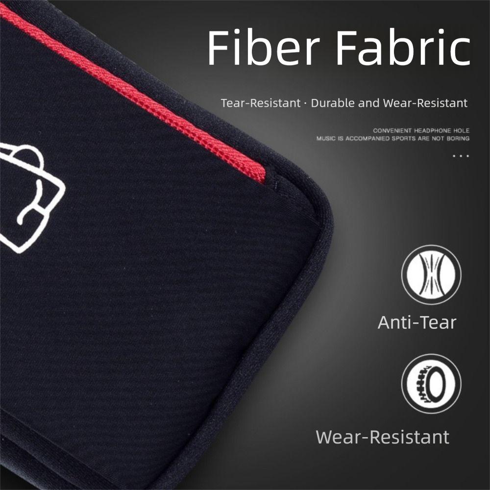 Staubdichte Handy-Handgelenktasche Stoßfeste Sport-Armtasche Leuchtende Lauf-Handytasche Radfahren