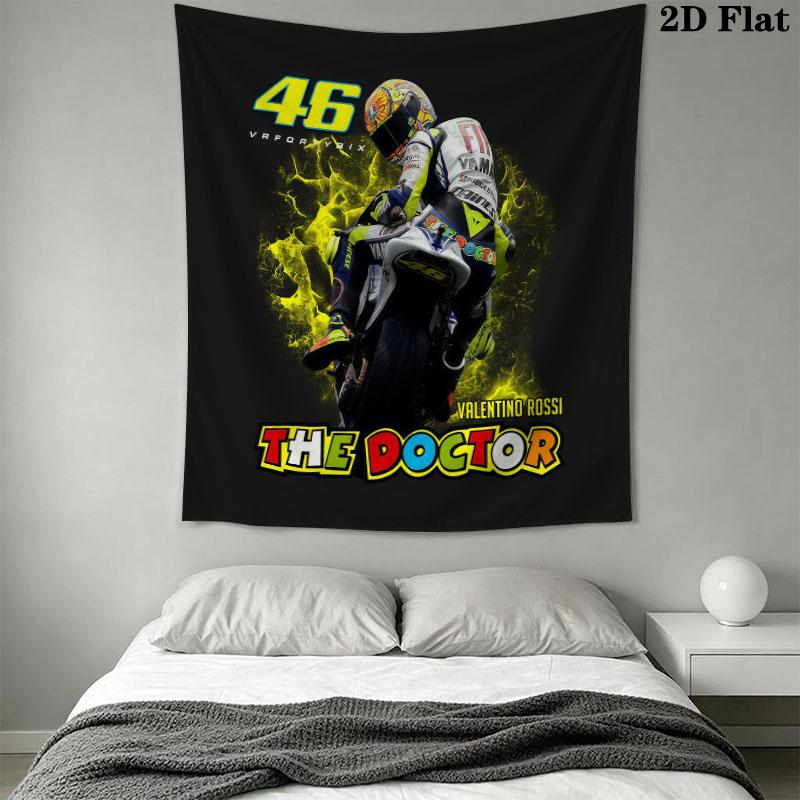 Rossi Bold Wall Tapestry Aesthetic Wall Hanging Printed Fabric Blanket Decorative Tapestries for Bedroom Living Room Home Decor