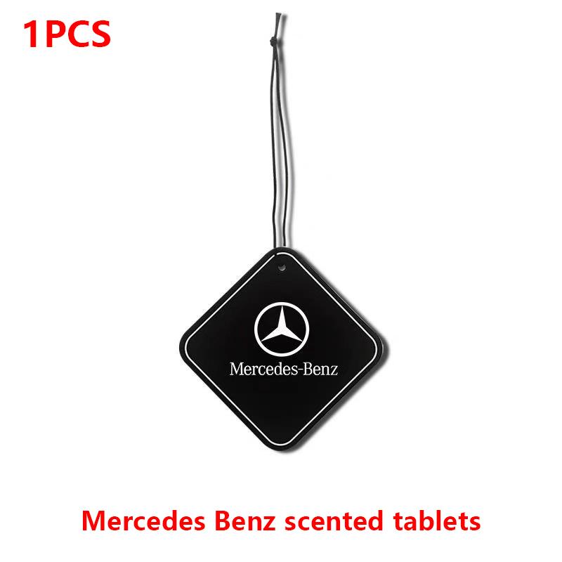 Car Interior Perfume Pendant Hanging Air Freshener Fragrance Tablets For Mercedes Benz GLC W126 W140 W168 W169 W177 W221 W213 W2 OU4