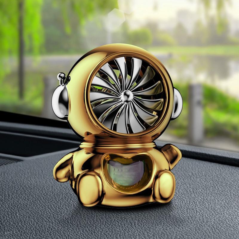 Niedlicher Auto-Lufterfrischer Solarbetriebener Rotierender Auto-Lufterfrischer Solar-Roboter Rotierender Auto-Öldiffusor Solar-Auto-Öldiffusor Auto