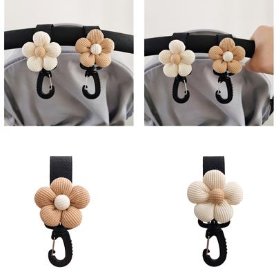 Kinderwagen Haken Hänger Schöne Blume Kleinkinder Wagen Organizer Tasche Aufbewahrung Aufhängegestell Säuglingszubehör Zubehör Geschenk