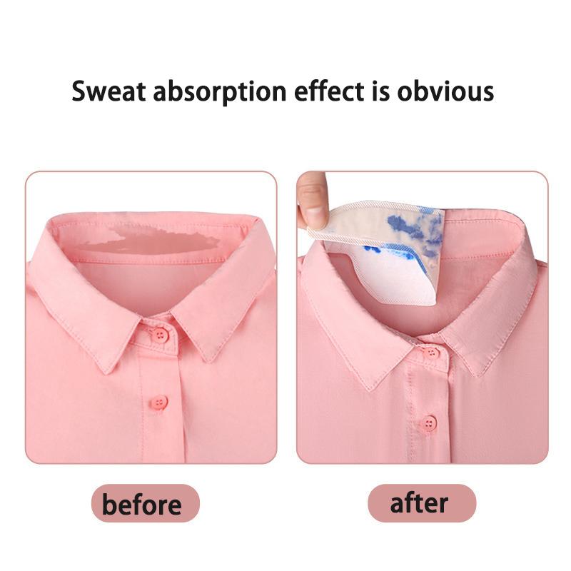 1/10/20 Stück Schweißpads Kragenschutz für Männer Frauen Einweg Hemd Halsfutter Unsichtbar gegen Schweißflecken Hals Deodorant Pads