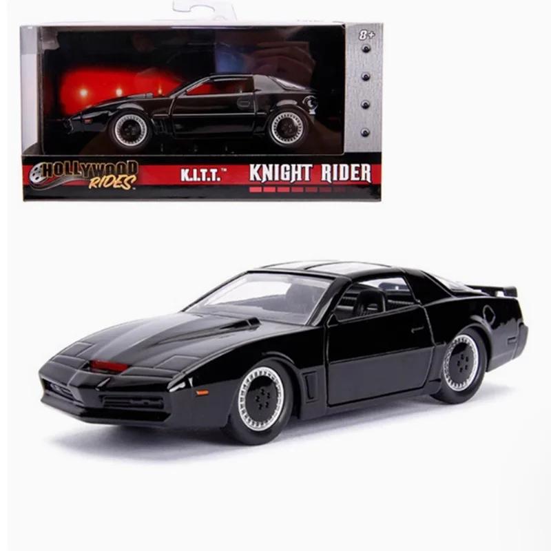 JADA Diecast Alloy 1/32 KITT/KARR 1982 Pontiac Firebird Sports Car Model Classics Souvenir Gift Static Display