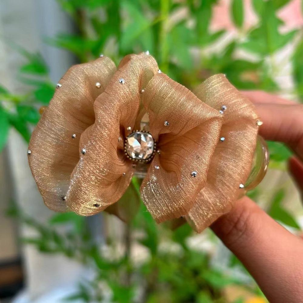 Elegant Hair Clip Solid Color Headwear Fashion Shark Clip  Hair Accessories