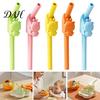 BPA Free Infant Tableware Toddler Silicone Straw with Clip, Reusable Drinking Straw, Easy To Baby Shower Gift for Newborns Clean Non-Collapsible Soup