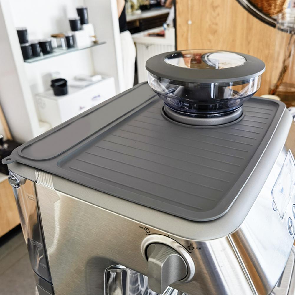 Heat Resistant Coffee Mat Food Grade Silicone Espresso Machine Accessories for Breville 870/880 Coffee Storage Mat