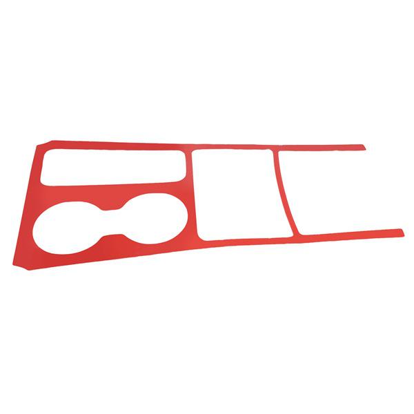 Kia Stinger Carbonfaser Schalthebelblende & Getränkehalter Aufkleber-Set (3 Stück, 2019-2023)