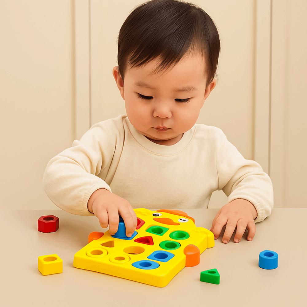 Pattern Cognitive Geometry Shape Matching Toy Montessori Color Recognition Toys  Thinking Training
