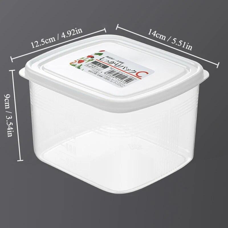 1PC Refrigerator Preservation Box Frozen Meat Refrigeration Box Food Storage Box Sorting Storage Sruit Vegetable Drainage Box