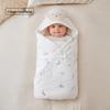 Four-Season Anti-Startle Swaddle: Class A Thickened Cotton Blanket for Newborns