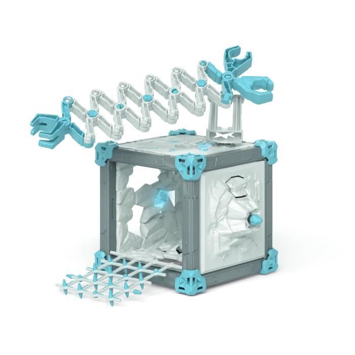 Coffret battlecave bête des glaces, schleich 42733 eldrador, dès 4 ans
