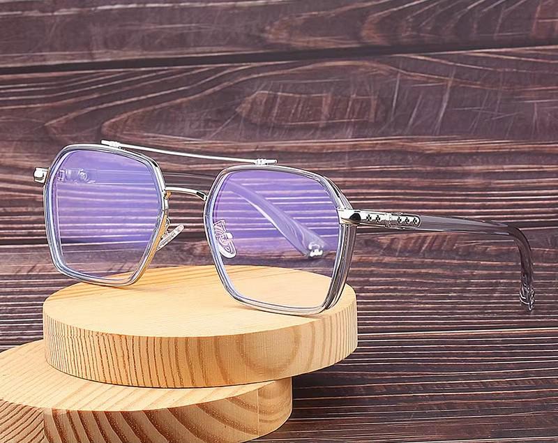 Fashion Metal Glasses Spectacle Frames Aviation Women Men Optical Eyeglasses Frames Anti Blue Light Blocking Glasses