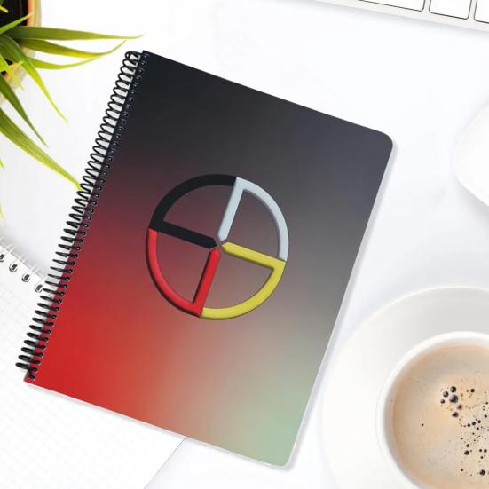 Indigenous Peoples Themed Yearly Planner Undated Weekly Monthly Organizer with Native American Art Animal Illustrations To Track Goals Tasks