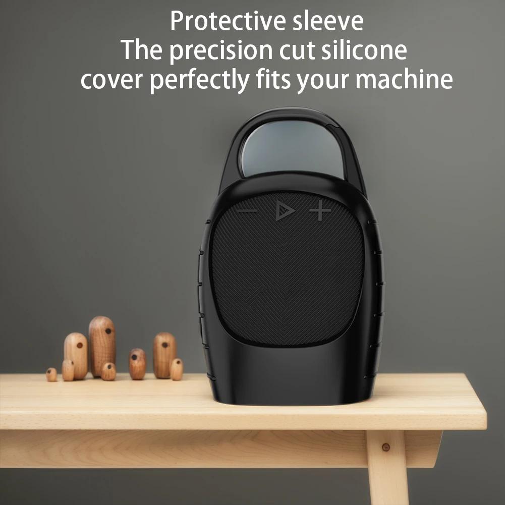 Soft Silicone Cover for JBL Clip 5 Speaker Case Cover Dustproof Portable Bluetooth Speaker Protective Carrying Case Accessories