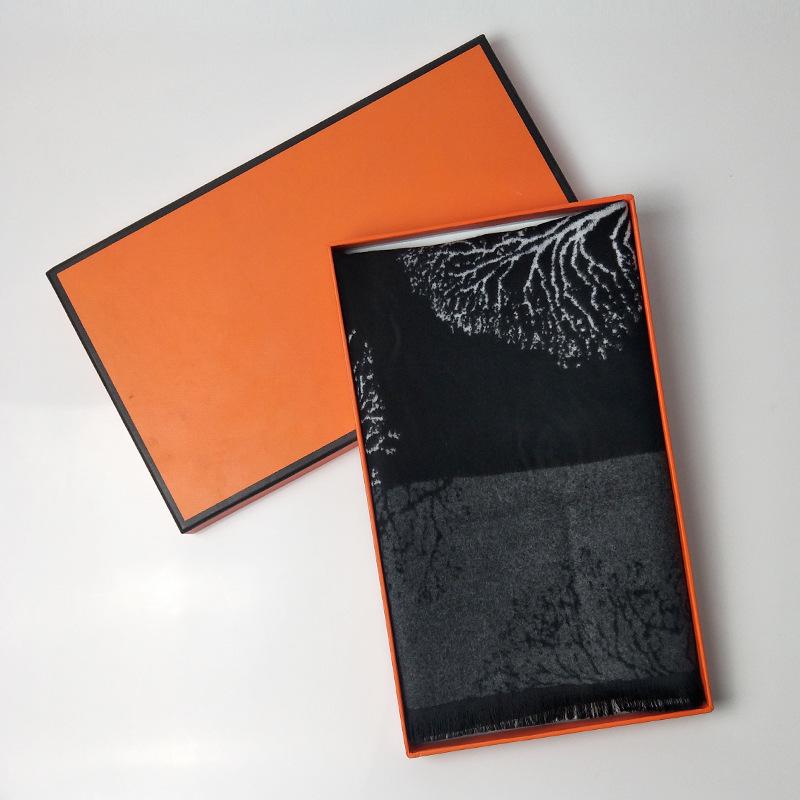 2019 Winter New Model, Imitation Cashmere Men's Scarf, Long Jacquard Horse Brand Double-sided Warm and Cold-proof