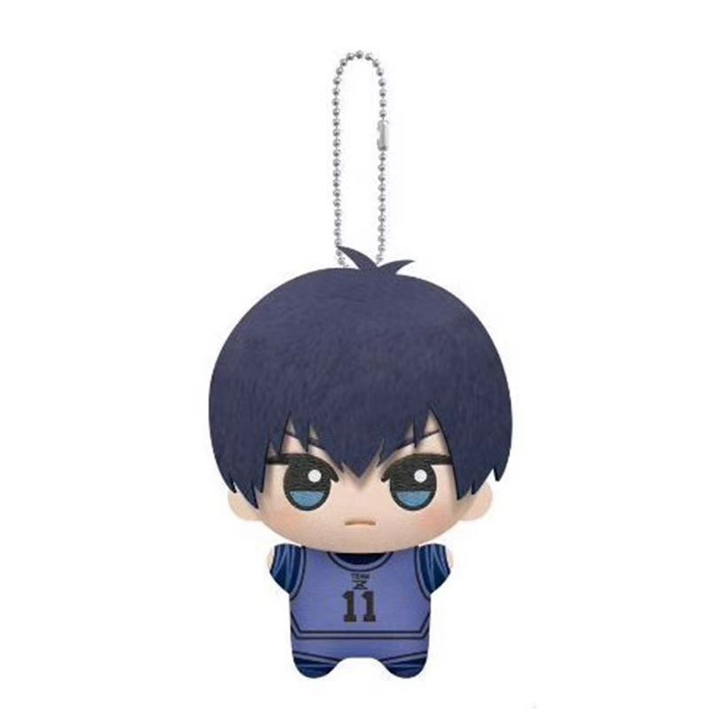 10cm Blue Lock Hiori Isagi Yoichi Nagi Seishiro Mikage Plüschtier Flauschiger Maumet Plüschanhänger Marionette Schlüsselanhänger Schlüsselring Anhänger Geschenk 10cm