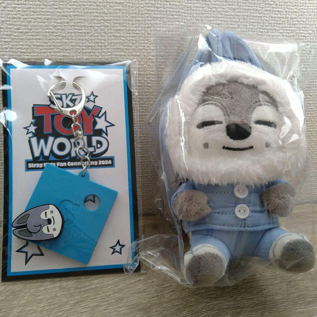 

[USED] StrayKids Smartphone Holder Keychain Bang Chan Wolfchan