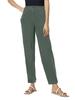 Autumn and winter new high elastic skin-friendly nude quick-drying straight nine-point pants, casual versatile loose sweatpants for women