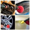 1-10PCS Car Hub Polishing Sponge Conical Grinding Wheel Metal Plastic Auto Rim Cleaner Car Polishing Tool Accessories