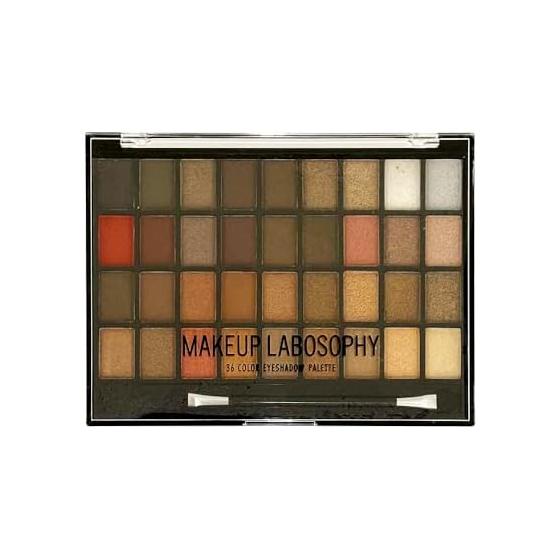 MAKEUP LABOSOPHY 36-color eyeshadow palette [MUL54003] Multicolor palette matte glitter shimmer brown orange